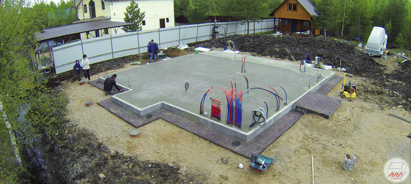 Монтируем фундаменты всех видов Устройство фундаментов